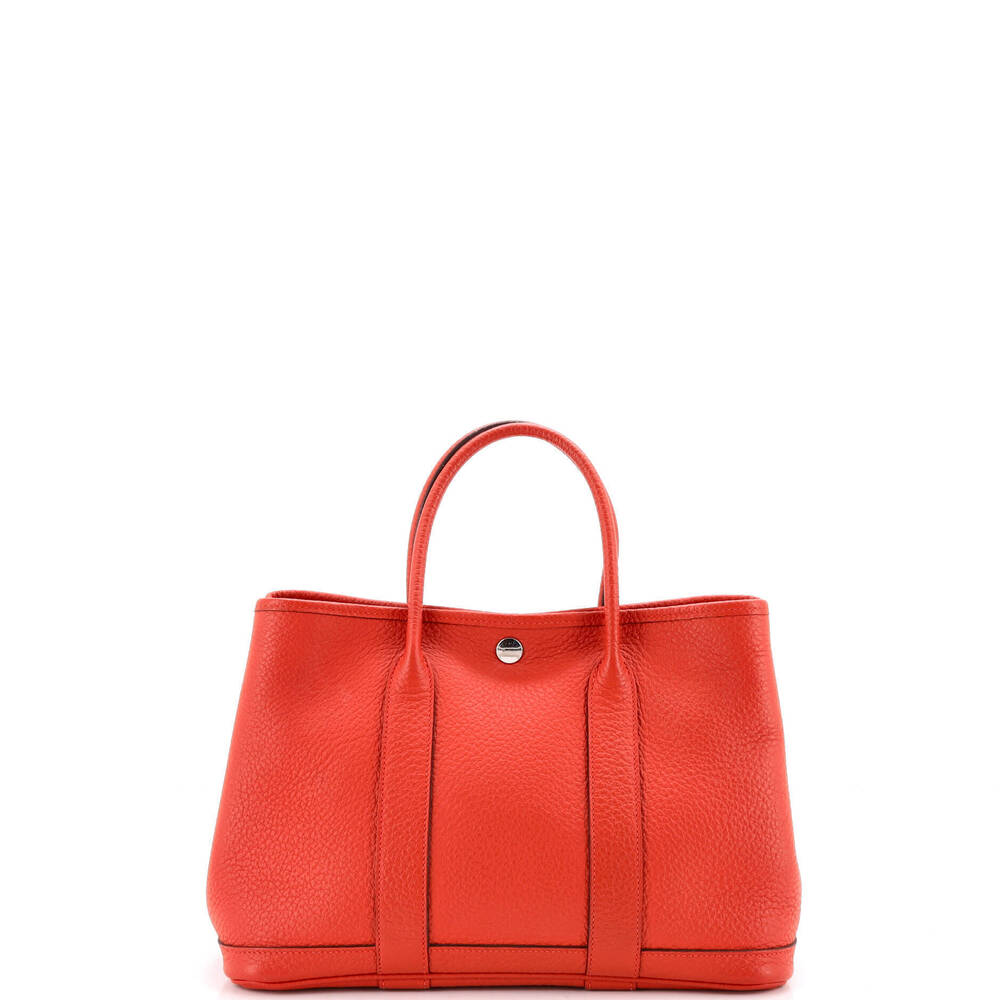 Hermes 30 Garden Party Tote Leather